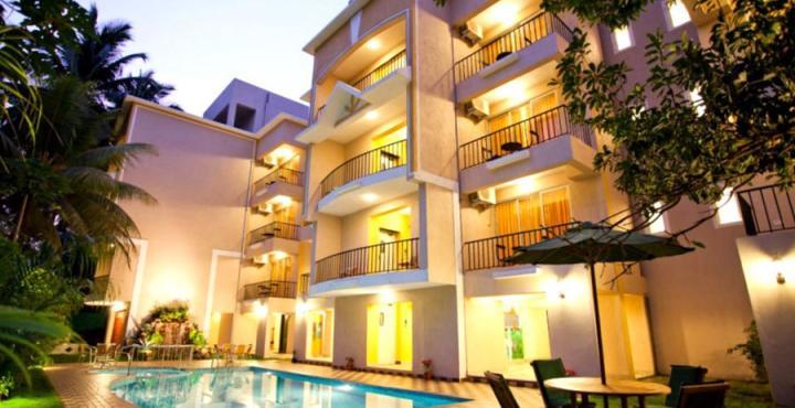 Treehouse Blue Hotel & Serviced Apartments Majorda Extérieur photo
